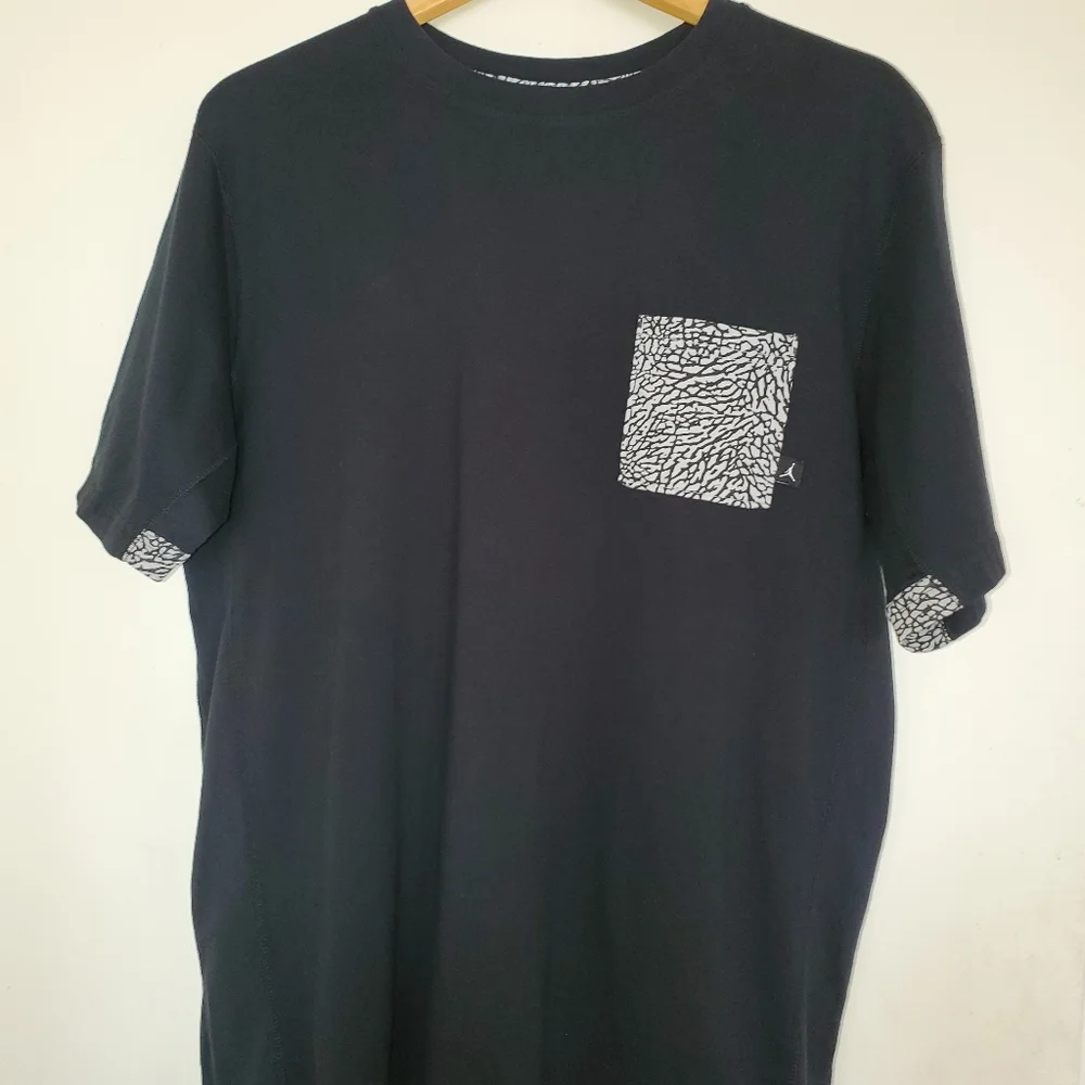 Print pocket Jordan shirt - Picture 2 of 7